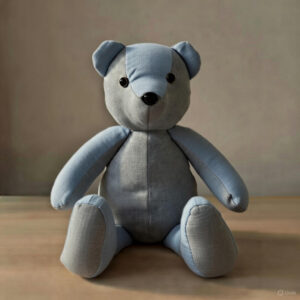 Hand-Sewn Memory Bear – A Comforting Keepsake Made From Loved One’s Clothing