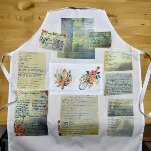 Custom Family Recipe Keepsake Apron